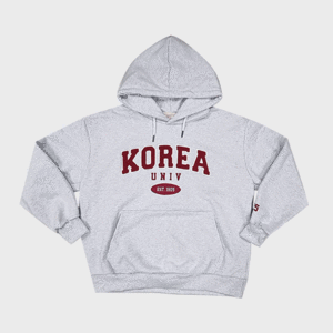 [주문제작] 고려대 오버핏 헤비쭈리 후드티 재단물(20벌기준, 인쇄 제외 가격)